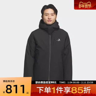 adidas阿迪达斯男子TECH DOWN JKT运动休闲羽绒服KQ5505