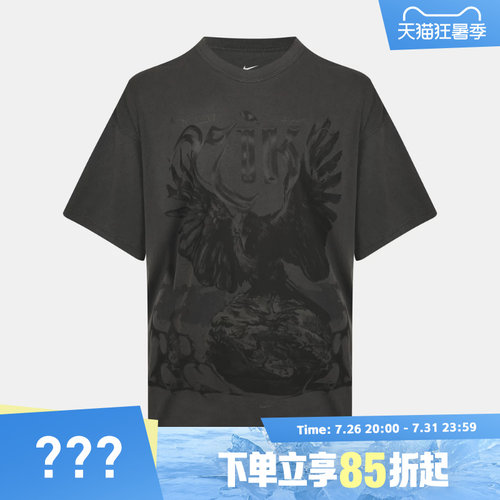 NIKE耐克男子AS TEE SUMMIT OS CROW运动休闲短袖T恤IM5037-010
