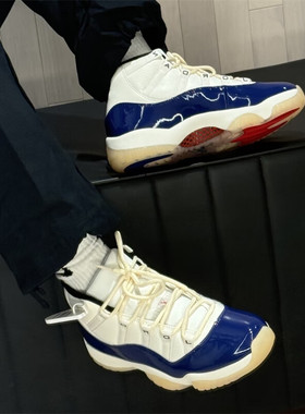 NIKE耐克大童鞋AIR JORDAN 11 RETRO运动训练篮球鞋IH2364-400