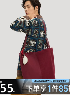 adidas阿迪达斯三叶草男女运动休闲拎包挎包KH0282