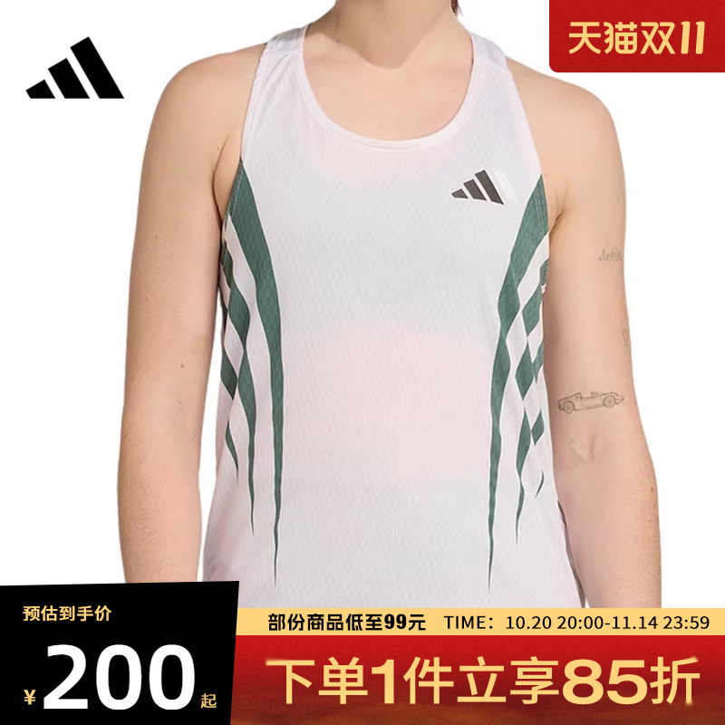 adidas阿迪达斯女子运动休闲无袖T恤JZ8034