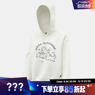 adidas阿迪达斯女子POP ART HD运动休闲套头衫卫衣KB7223