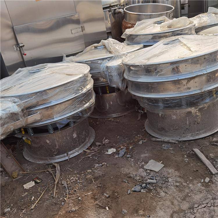 二手超细粉振动筛碳化硅325目筛分不锈钢高精度超声波振动筛