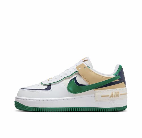 Nike Air Force 1 空军一号 板鞋Shadow/白/绿 DZ1847-102 湖北仓