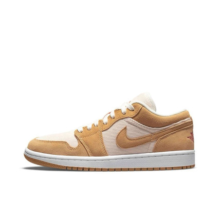 Air Jordan 1 Low SE AJ1帆白黄低帮复古篮球鞋广东WE仓