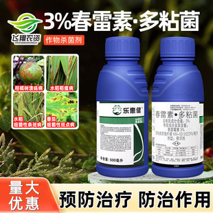 先正达乐惠健春雷霉素多粘菌溃疡病稻瘟病细菌性条斑病农药杀菌剂