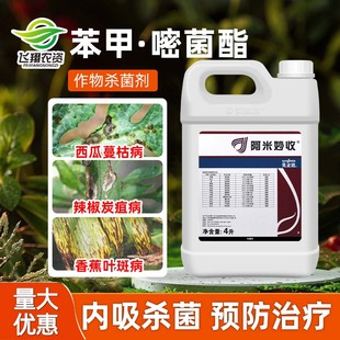 先正达阿米妙收 苯甲嘧菌酯 蔓枯病霜霉病炭疽病叶斑病杀菌剂5升
