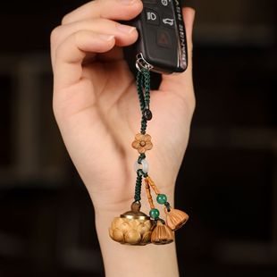 速效救心丸钥匙扣吊坠可打开空瓶盒子挂件手机链迷你小药盒小药瓶