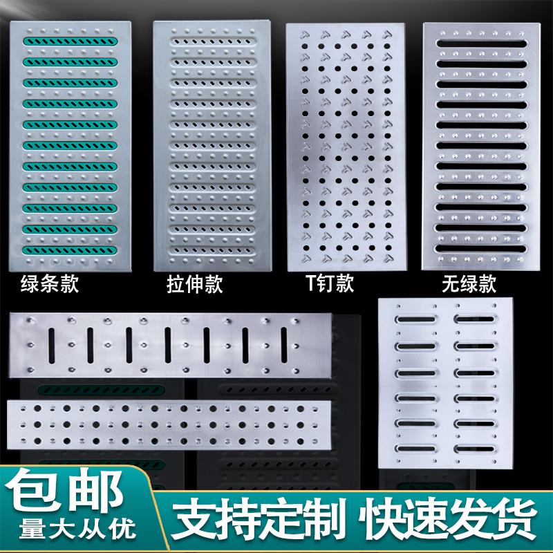 不锈钢地沟盖板304厨房水沟盖板201明沟下水道加厚篦子排水沟盖板