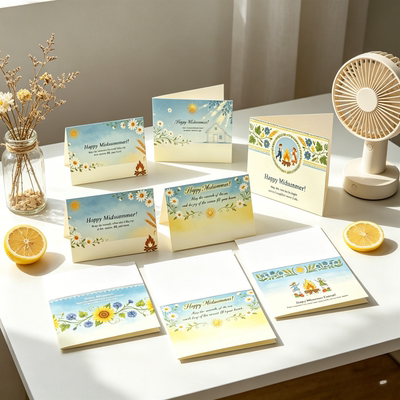 6pcsMidsummerGreetingCards