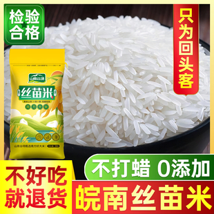 山南谷场丝苗米20斤长粒香米猫牙米煲仔饭大米新米现磨现发批发