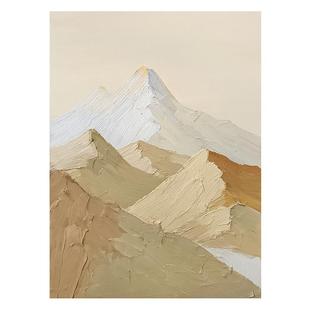 理.风奶手绘饰油画 画手高工肌抽象画定做 时光延绵 级感油装