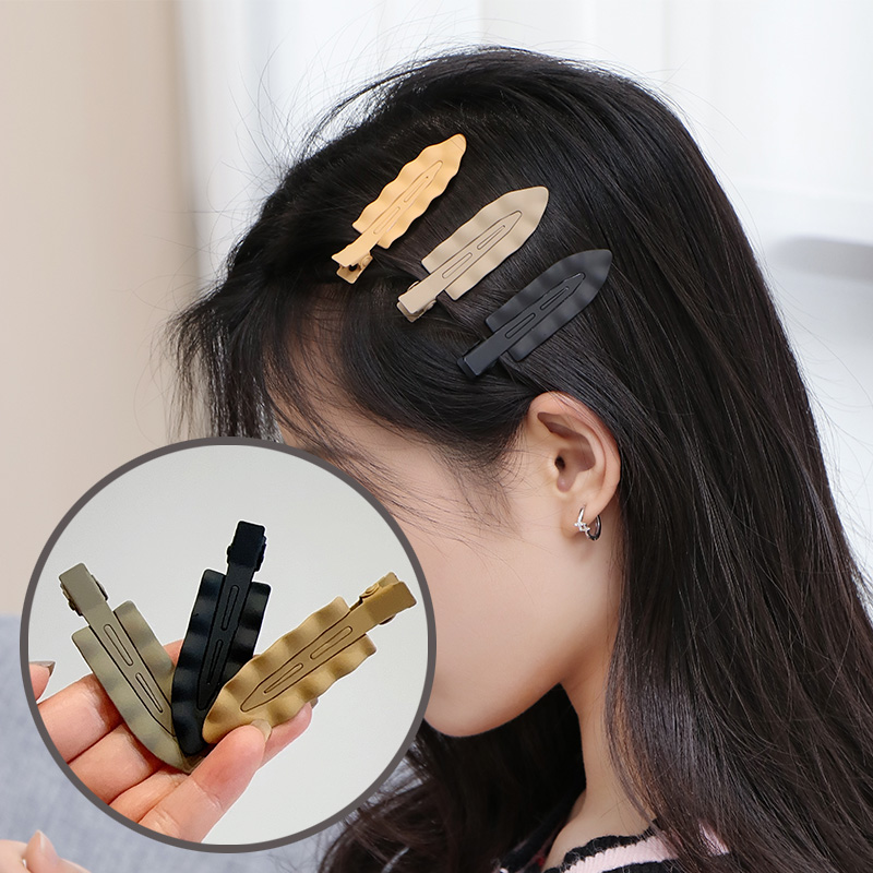 无痕发夹女儿童夏季刘海夹网红2023年新款前额发卡侧边鸭嘴夹头饰