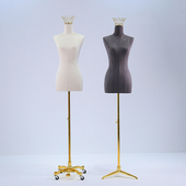 婚纱店女模特架子女装 店半身礼服模特道具展示架全身 橱窗假人服装