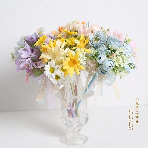 花笔教师节礼物2021新款签字笔送老师礼品花束笔手工玫瑰花圆珠笔