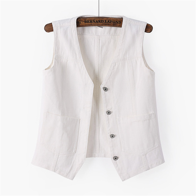 牛仔马甲女夏季薄款短款夏装无袖外搭时尚背心马夹夏秋季女士外套