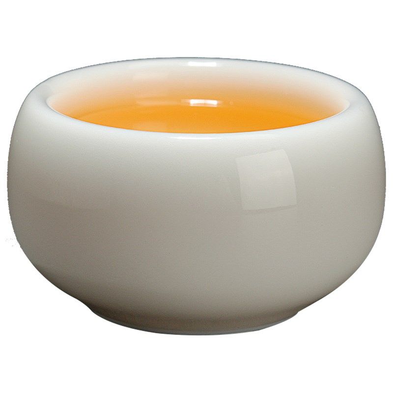 古垚/陈清宜德化白瓷茶杯手工玉瓷品茗杯陶瓷上釉功夫茶具/禅心杯