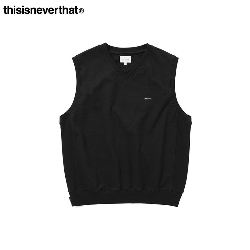 thisisneverthat®TNT Classic HDP V Neck Vest 春夏男款马甲,男装,常规马甲,淘宝优惠券,粉丝福利购,淘宝优惠卷