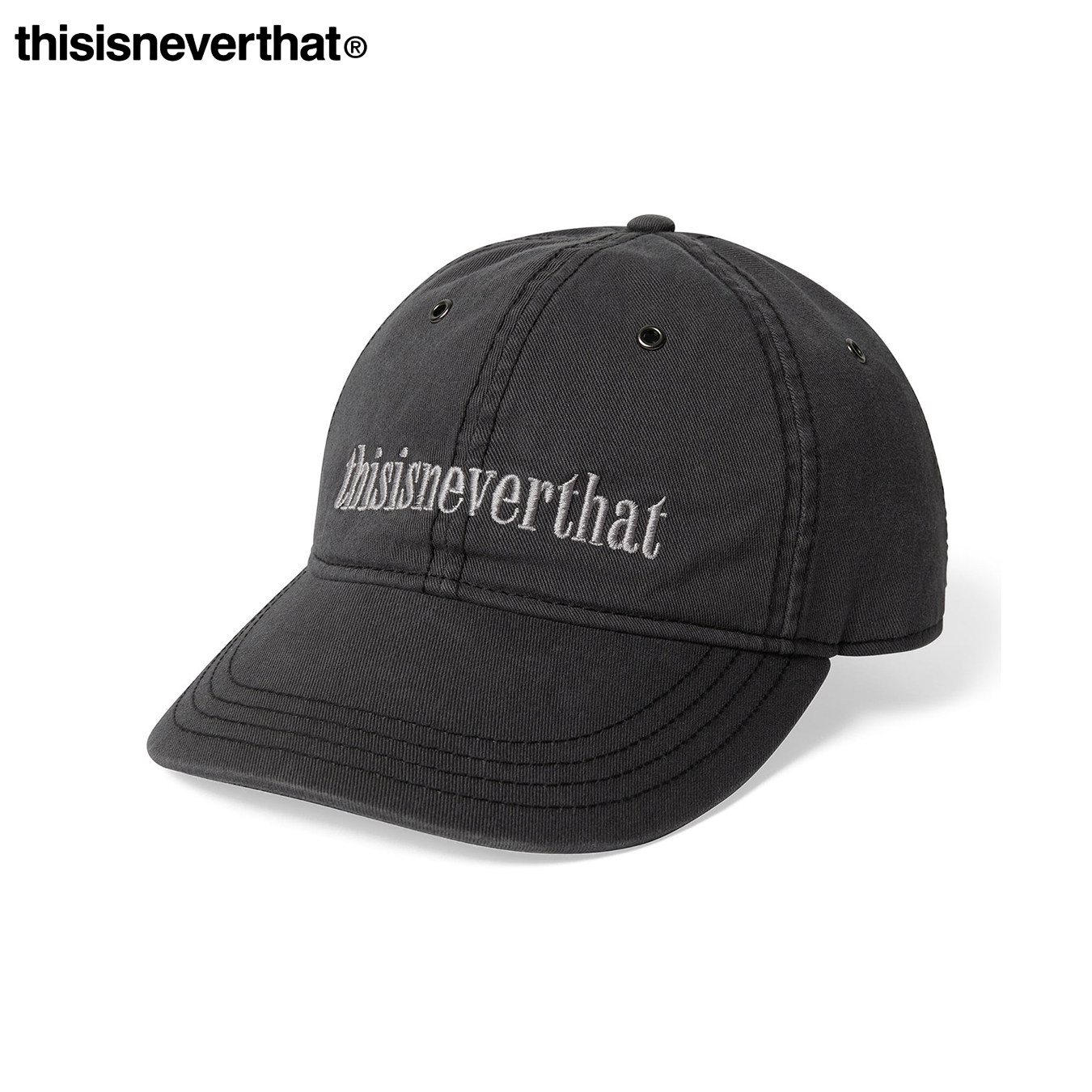 thisisneverthat® Onyx Logo Cap 26年潮流鸭舌帽时尚显脸小