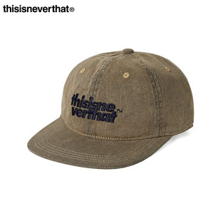 Cap thisisneverthat® Logo 2025年秋冬刺绣logo鸭舌帽 2Tone