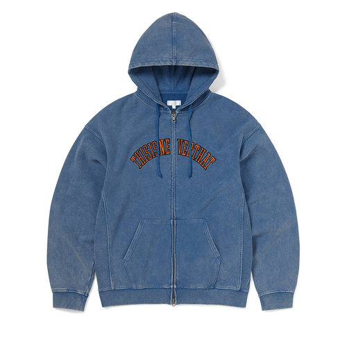 thisisneverthat® Applique Zip Up Hoodie 26年秋连帽卫衣外套