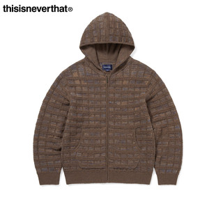 Zip Knit Hoodie25秋冬卫衣外套连帽 Textured thisisneverthat®