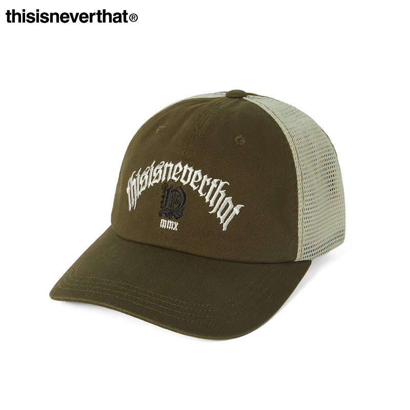 thisisneverthat® Mesh Panel Fortuna N-Logo Cap 25春夏棒球帽