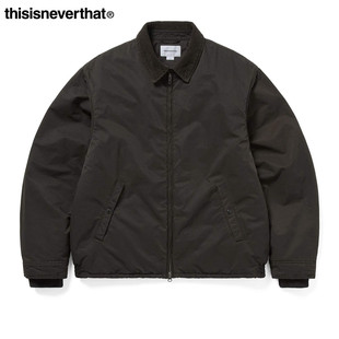 25年新款 thisisneverthat@ Jacket Top 秋冬飞行夹克纯色 Swing