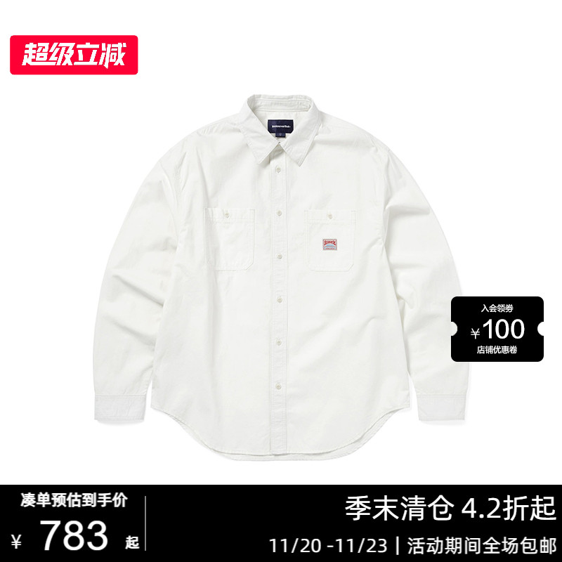 thisisneverthat® Chambray Shirt 25春夏新款纯色百搭衬衫男款