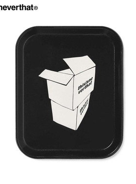 thisisneverthat® 2 Parcels Tray 25新款黑色玻璃托盘两件套