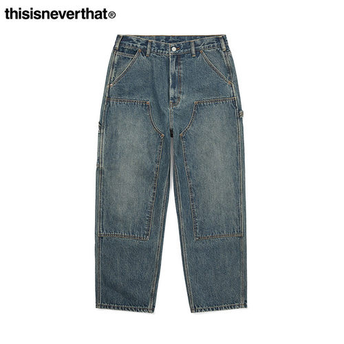 thisisneverthat®Denim Double Knee Pant 26年新春季休闲牛仔裤