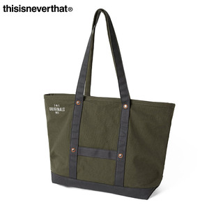 thisisneverthat® Canvas Tote 2025年秋冬新款大容量托特帆布包