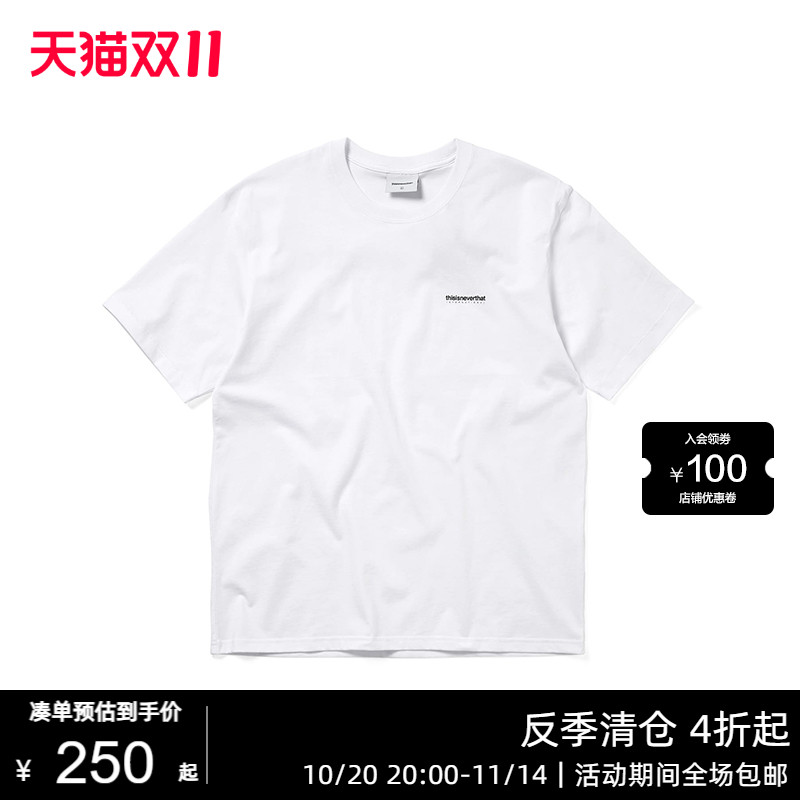thisisneverthat® INTL. Logo Tee 25春夏新款logo款短袖T恤男女