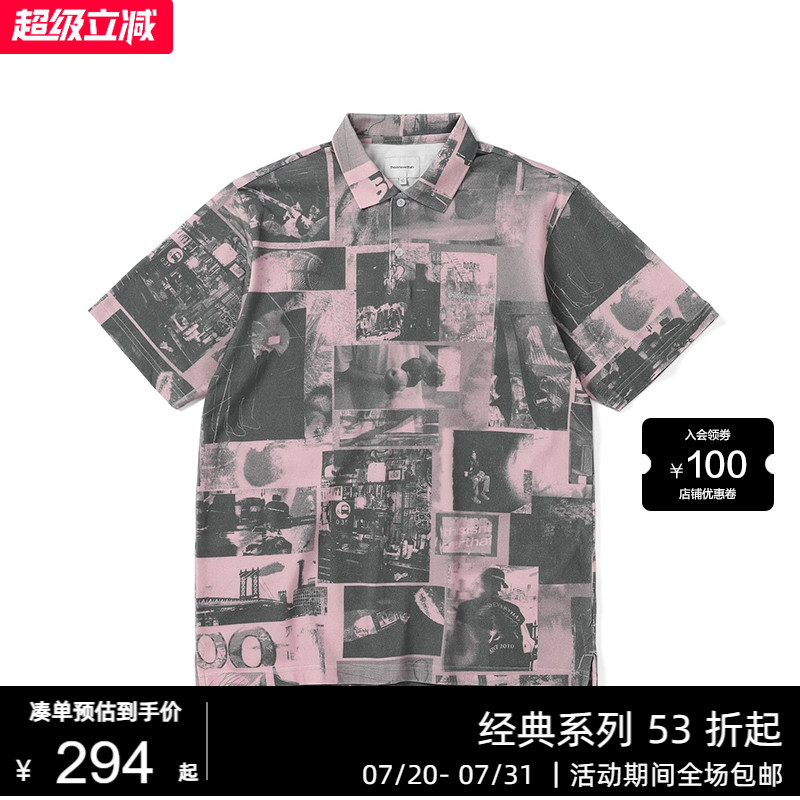 thisisneverthat® T-Logo S/S Jersey Polo 春夏款半开襟短袖