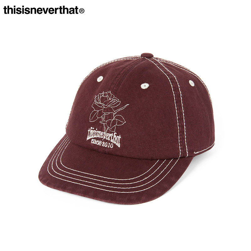 thisisneverthat® Contrast Stitch Cap春夏新款休闲百搭鸭舌帽