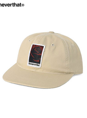 thisisneverthat® Rose Cap 秋冬贴布拼色鸭舌棒球帽男女同款