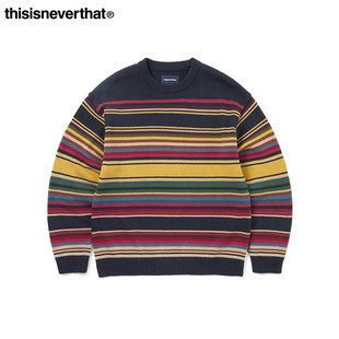 thisisneverthat® Multi Striped Sweater 25年秋冬彩色条纹毛衣