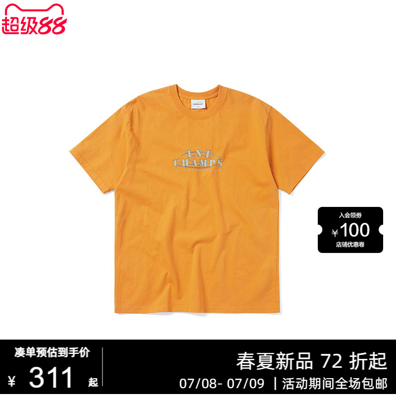thisisneverthat® TNT CHAMPS Tee 25夏季新款英文印花短袖T恤