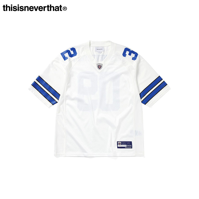thisisneverthat® Football Jersey 25早春新款短袖球衣男女同款