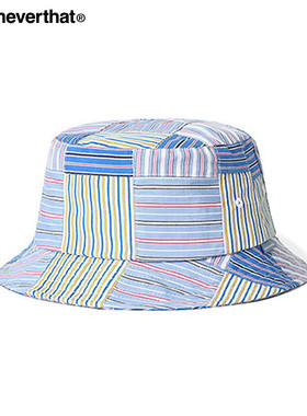 thisisneverthat® Patchwork Bucket Hat 帽子渔夫帽男女款遮阳帽