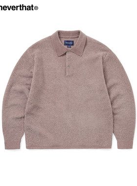 thisisneverthat® Velvet Knit Polo 25年秋冬款针织polo衫男女