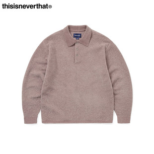 Velvet 针织polo衫 Knit 25年秋冬款 男女 Polo thisisneverthat®