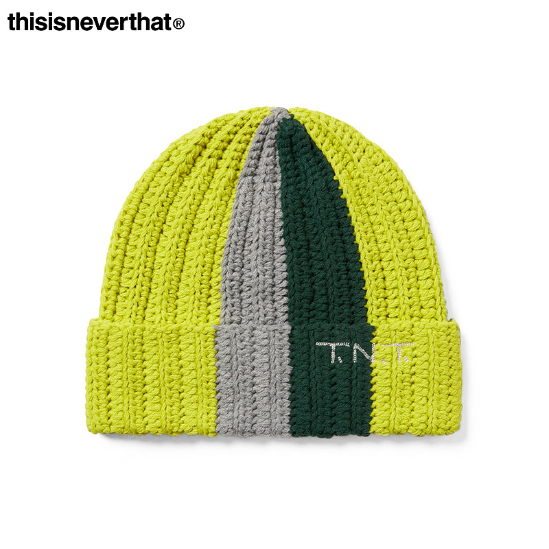 thisisneverthat® Multicolor Crochet Beanie 25春夏新款针织帽