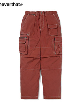 thisisneverthat®Crazy Multi Zip Pant秋冬新款多口袋休闲长裤