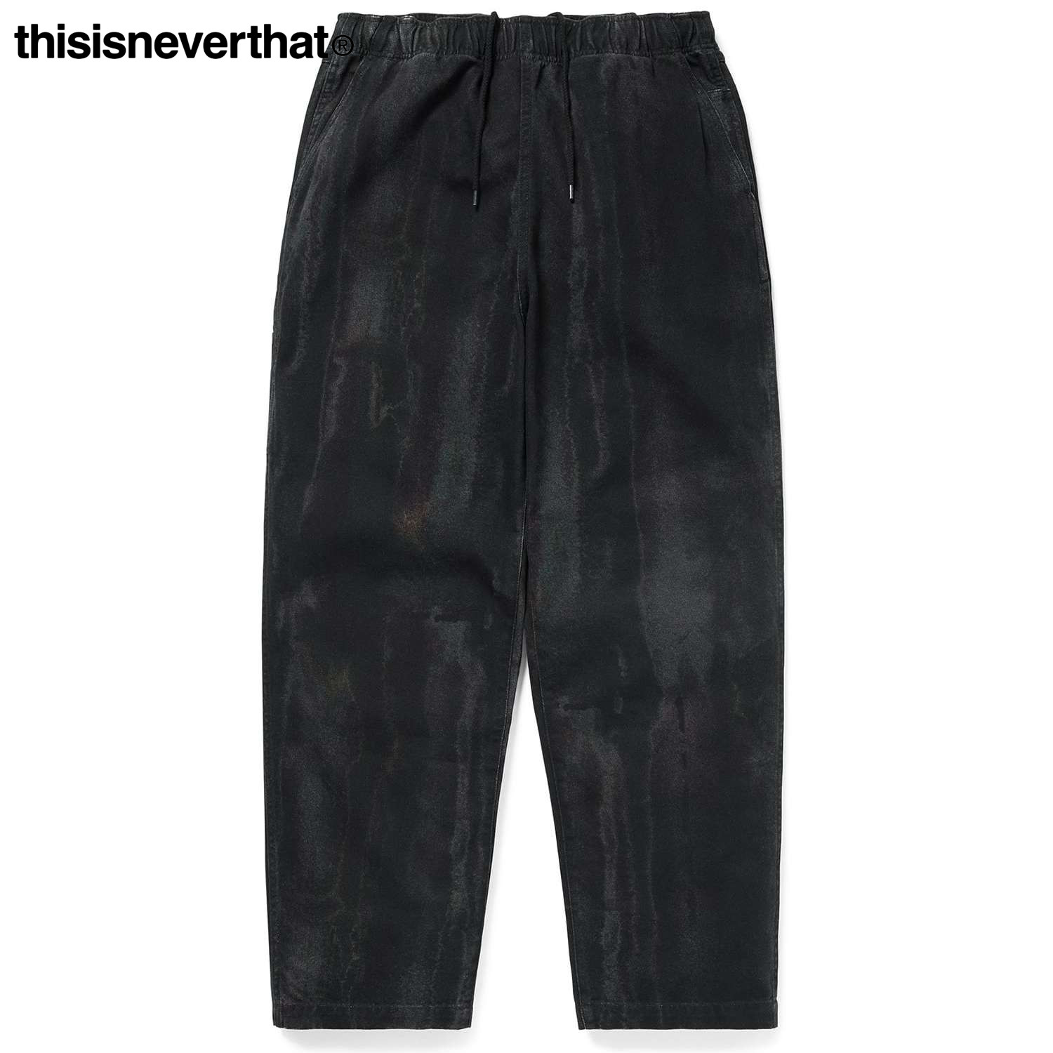 25年秋冬款宽松运动长裤