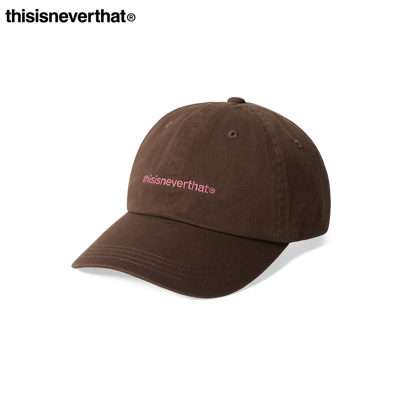 thisisneverthat® T-Logo Cap 26潮流鸭舌帽显脸小男女同款情侣