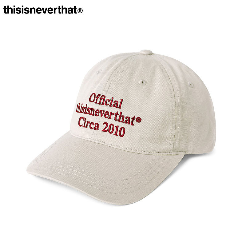 thisisneverthat® Times Cap 新款纯色字母刺绣鸭舌棒球帽,服饰配件/皮带/帽子/围巾,帽子,淘宝优惠券,粉丝福利购,淘宝优惠卷