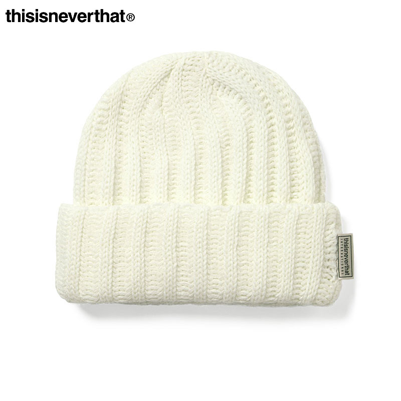 THISISNEVERTHAT套头帽羊绒罗纹