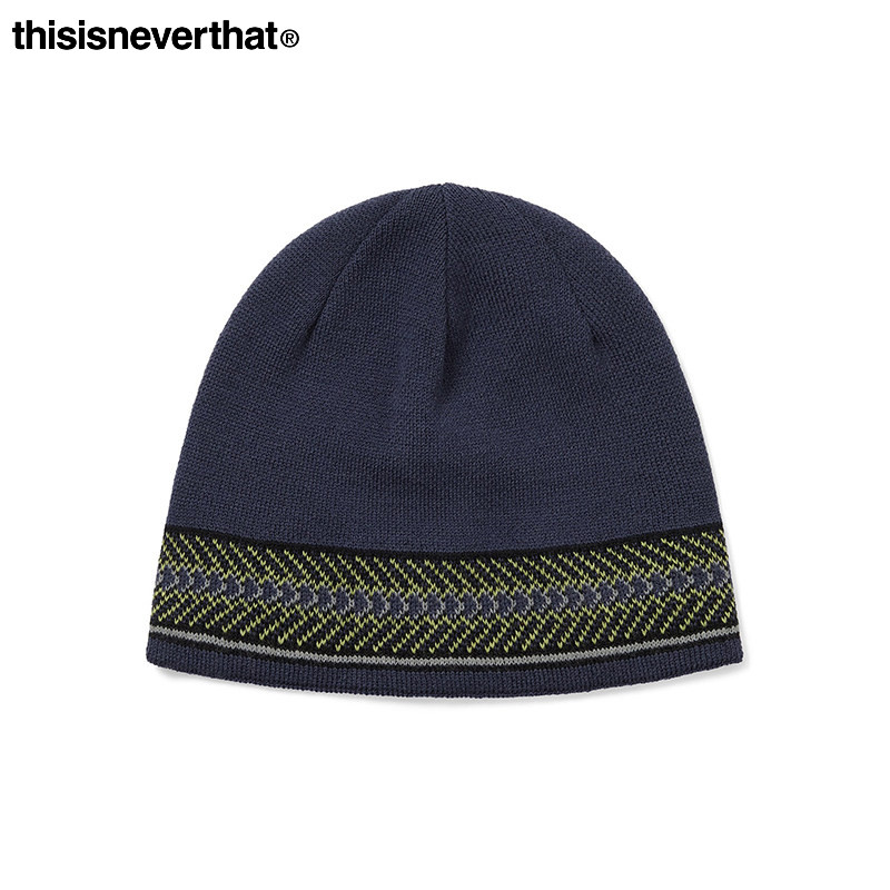 thisisneverthat® Diagonal Pattern Beanie 26年春季新品毛线帽