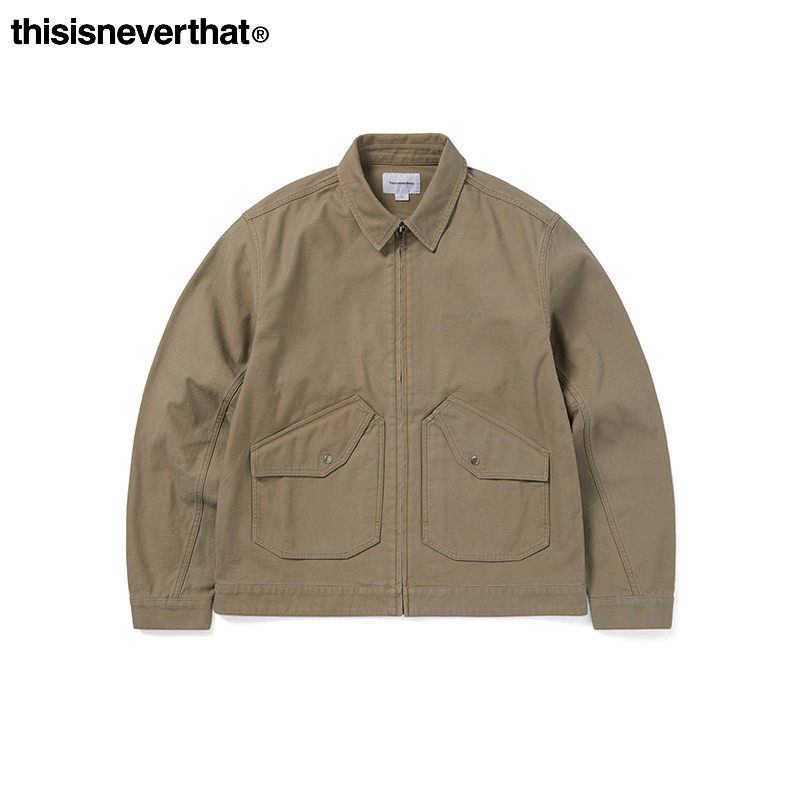 thisisneverthat®Washed Work Jacket 25新款飞行员夹克外套男